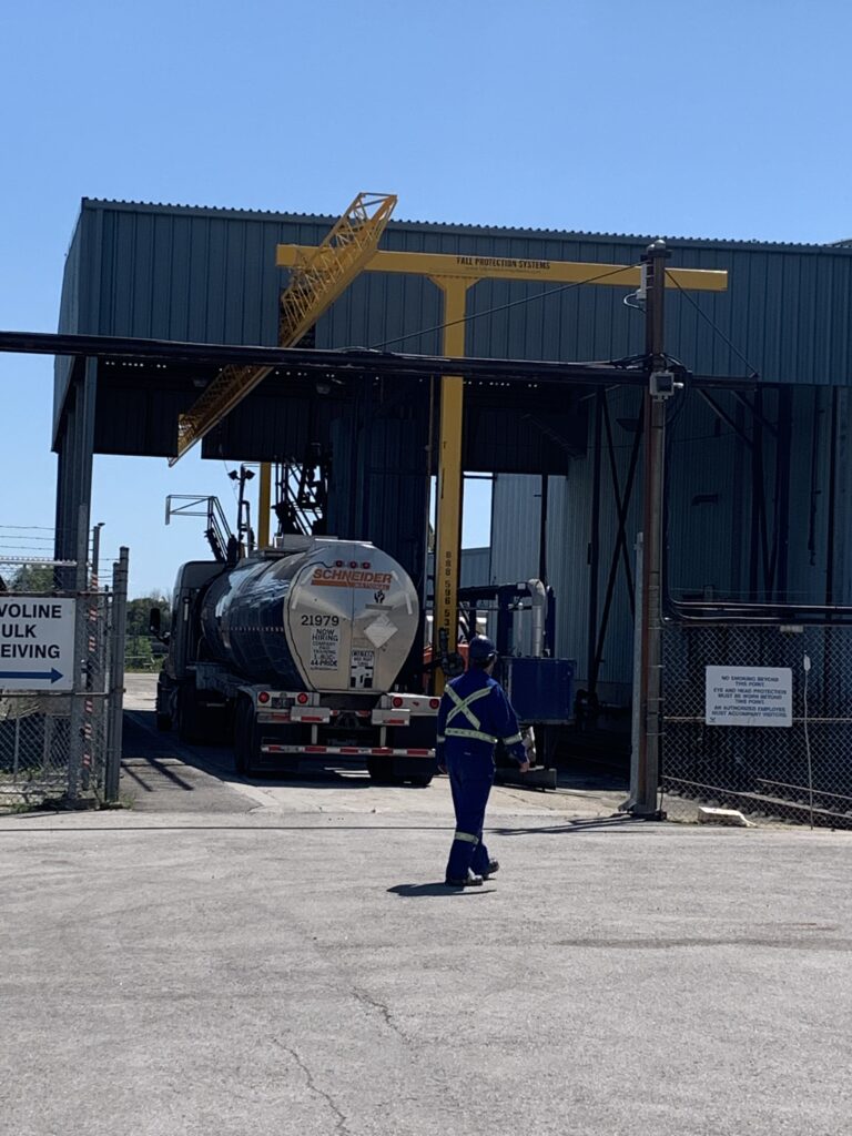 Tanker Truck Loading Area Fall Protection Upgrade highlight image