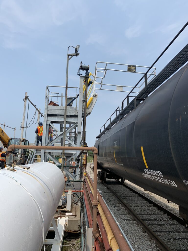Propane Railcar Unloading Facility Upgrade highlight image