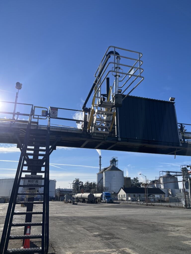 Asphalt Truck Loading Platform Retrofit & Safety Upgrade highlight image